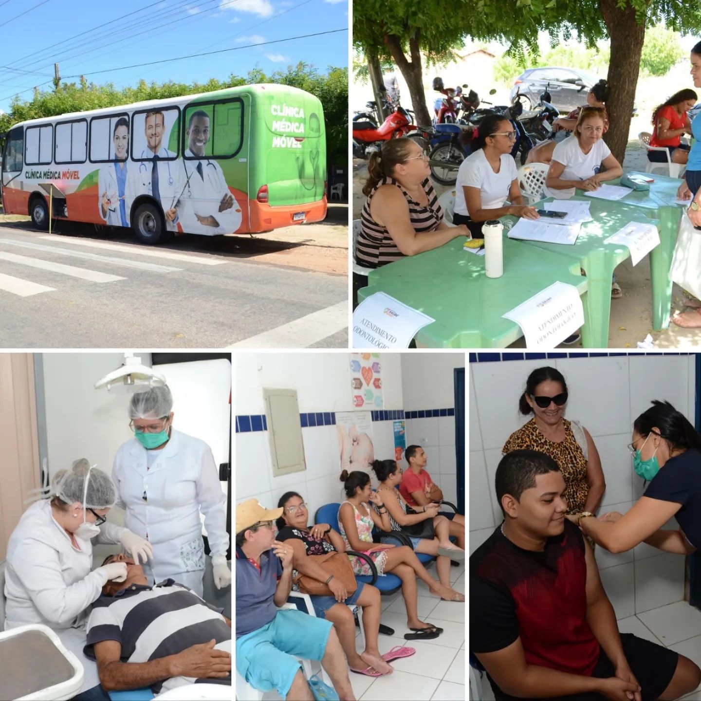 Prefeitura de Limoeiro do Norte Projeto Saúde Todo Dia no CÓRREGO DE AREIA realizou 182 atendimentos